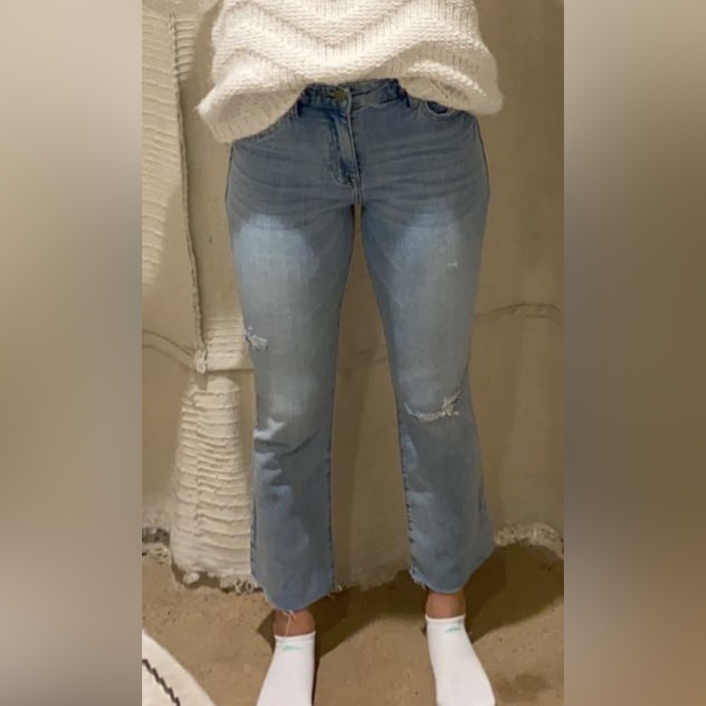 Pistola Lennon Crop kick flare jeans
